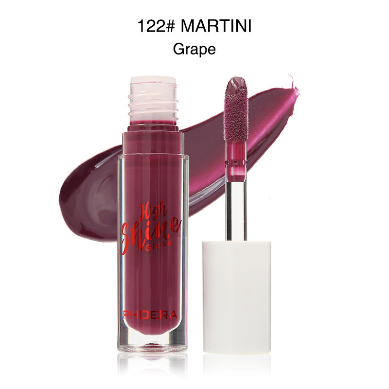 Jelly Lip Gloss with Mirror Shine, 24 Shades