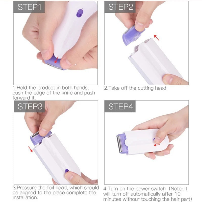 BowLift | Instant Smooth Hair Eraser – Painless Hair Removal for Silky Skin