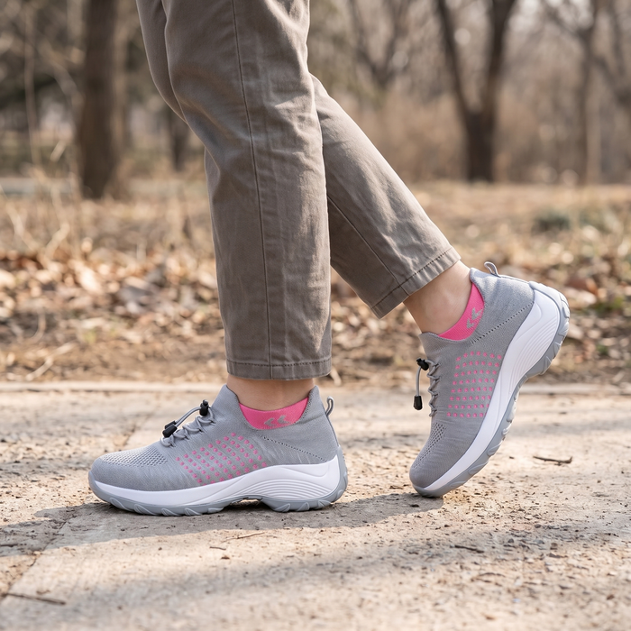Women's Orthopedic Sock Trainers Slip-Resistant Work