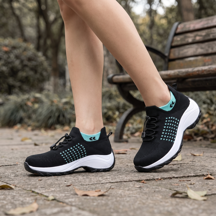 Women's Orthopedic Sock Trainers Slip-Resistant Work