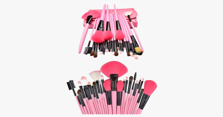 BowLift | 24-piece Pink Glory Brush Set
