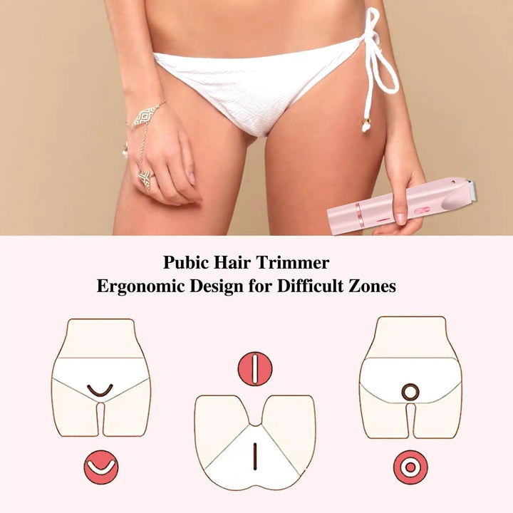 BowLift | Electric Trimmer Waterproof Rechargeable Bikini Shaver
