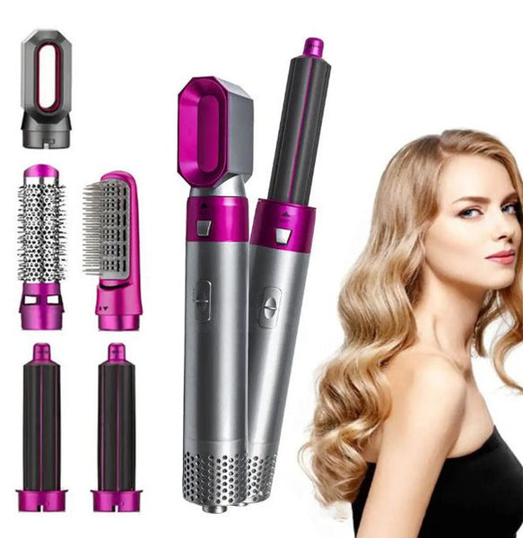 BowLift | 5-in-1 hair dryer with brush and curling iron