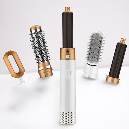 BowLift | 5-in-1 hair dryer with brush and curling iron
