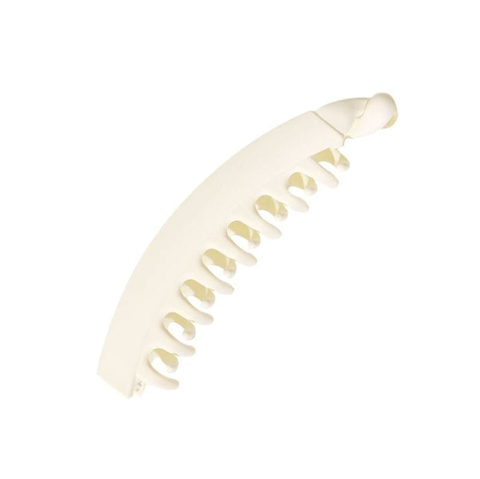 Banana Hair Clip with Teeth Grip and Curved Design